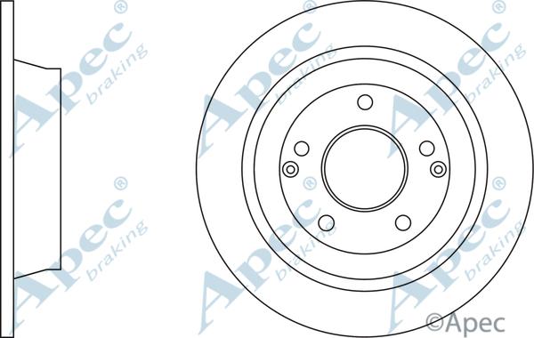 APEC DSK3291 - Brake Disc car-mod.net