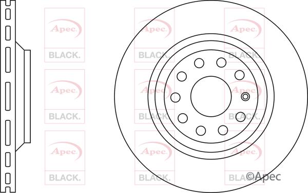 APEC DSK2460B - Brake Disc car-mod.net