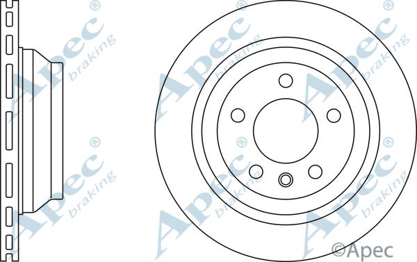 BSF 11666V - Brake Disc car-mod.net