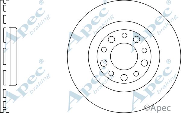APEC DSK2431 - Brake Disc car-mod.net
