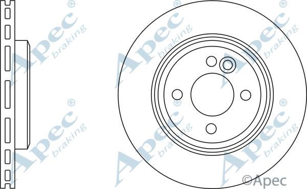 APEC DSK2060 - Brake Disc car-mod.net
