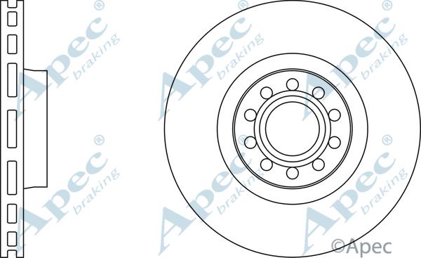 APEC DSK2119 - Brake Disc car-mod.net