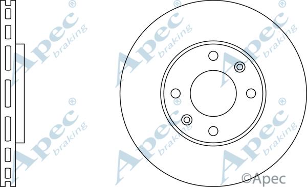 APEC DSK2136 - Brake Disc car-mod.net