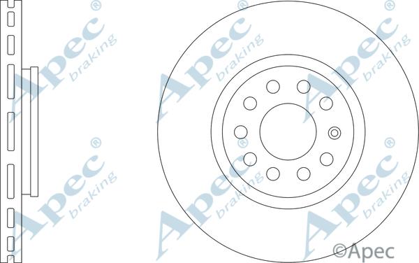 APEC DSK2137 - Brake Disc car-mod.net