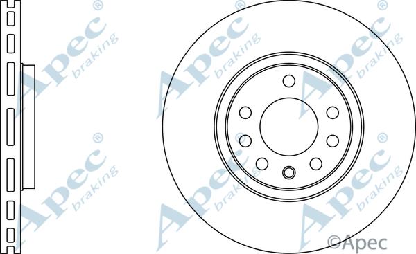 APEC DSK2176 - Brake Disc car-mod.net
