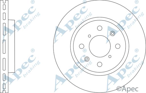 APEC DSK2869 - Brake Disc car-mod.net
