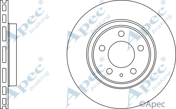 APEC DSK2700 - Brake Disc car-mod.net