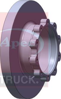 APEC DSK7019 - Brake Disc car-mod.net