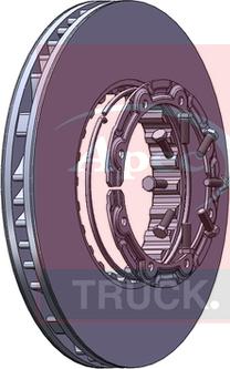 APEC DSK7034 - Brake Disc car-mod.net
