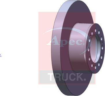 APEC DSK7076 - Brake Disc car-mod.net