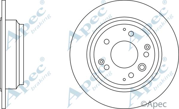 APEC DSK739 - Brake Disc car-mod.net