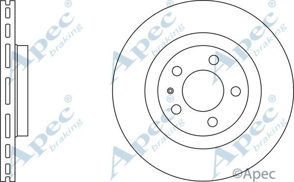 APEC DSK774 - Brake Disc car-mod.net