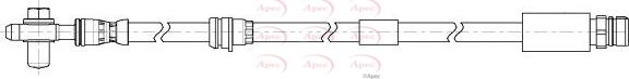 APEC HOS4455 - Brake Hose car-mod.net