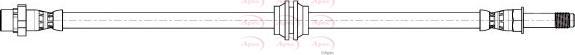 APEC HOS4475 - Brake Hose car-mod.net