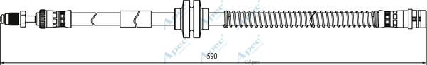 APEC HOS4096 - Brake Hose car-mod.net