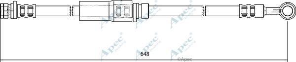 APEC HOS4046 - Brake Hose car-mod.net