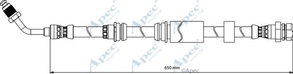 APEC HOS4192 - Brake Hose car-mod.net