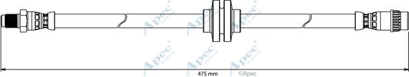 APEC HOS4158 - Brake Hose car-mod.net