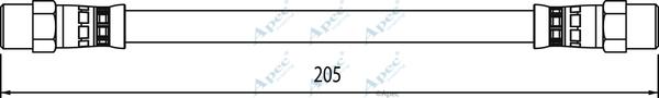 APEC HOS4107 - Brake Hose car-mod.net
