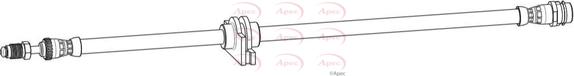 APEC HOS4301 - Brake Hose car-mod.net