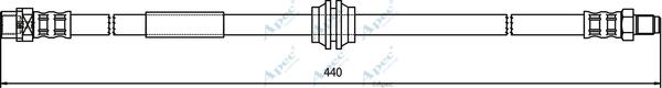 APEC HOS3590 - Brake Hose car-mod.net