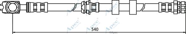 APEC HOS3513 - Brake Hose car-mod.net