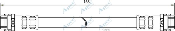 APEC HOS3092 - Brake Hose car-mod.net