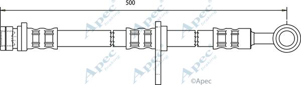 APEC HOS3074 - Brake Hose car-mod.net