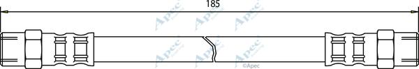 APEC HOS3141 - Brake Hose car-mod.net