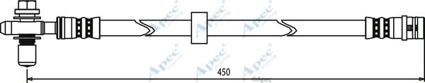APEC HOS3152 - Brake Hose car-mod.net