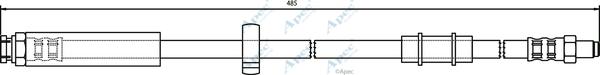 APEC HOS3188 - Brake Hose car-mod.net