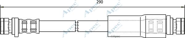 APEC HOS3122 - Brake Hose car-mod.net