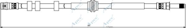 APEC HOS3842 - Brake Hose car-mod.net