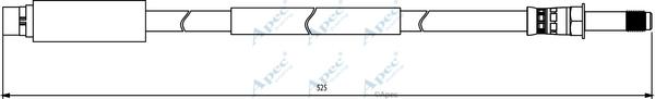 APEC HOS3850 - Brake Hose car-mod.net