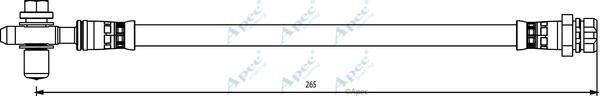 APEC HOS3864 - Brake Hose car-mod.net