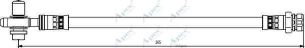 APEC HOS3865 - Brake Hose car-mod.net