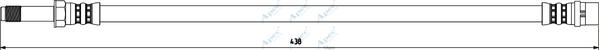 APEC HOS3801 - Brake Hose car-mod.net