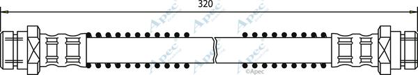 APEC HOS3391 - Brake Hose car-mod.net