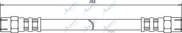 APEC HOS3303 - Brake Hose car-mod.net