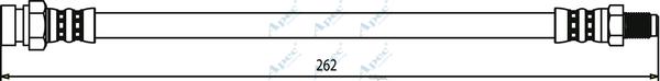 APEC HOS3323 - Brake Hose car-mod.net