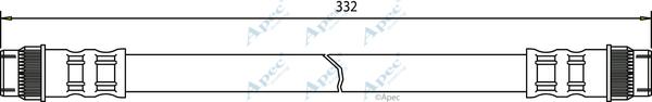 APEC HOS3297 - Brake Hose car-mod.net