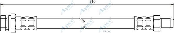 APEC HOS3254 - Brake Hose car-mod.net