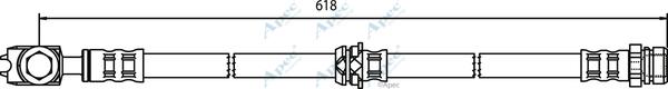 APEC HOS3740 - Brake Hose car-mod.net