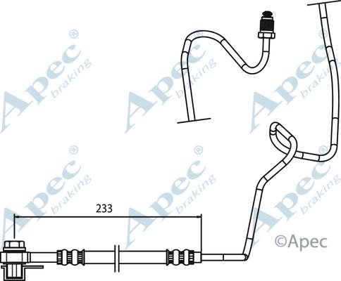 APEC HOS3769 - Brake Hose car-mod.net