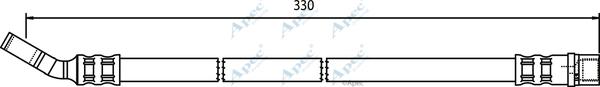 APEC HOS3712 - Brake Hose car-mod.net