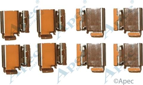 APEC KIT568 - Accessory Kit for disc brake Pads car-mod.net