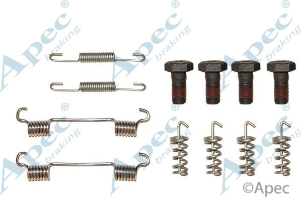 APEC KIT619 - Accessory Kit, parking brake shoes car-mod.net
