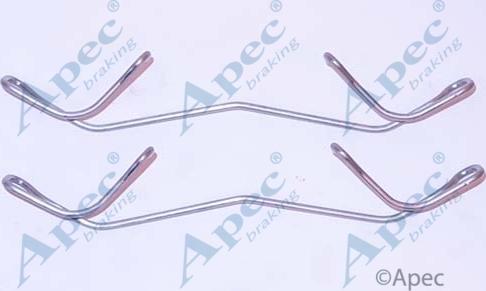 APEC KIT1098 - Accessory Kit for disc brake Pads car-mod.net
