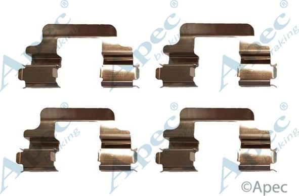 APEC KIT1056 - Accessory Kit for disc brake Pads car-mod.net