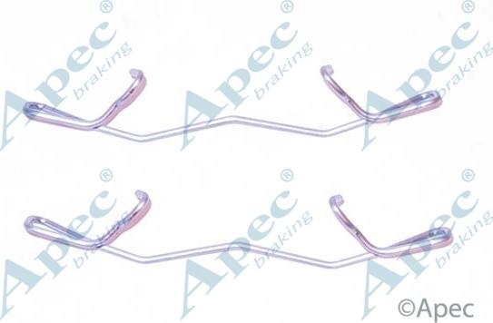 APEC KIT1119 - Accessory Kit for disc brake Pads car-mod.net